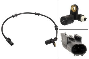 ABS-givare, Sensor, hjulvarvtal, Bakaxel höger, MERCEDES-BENZ M-KLASS [W163], 163 540 11 17, 1635401117, A163 540 11 17, A1635401117