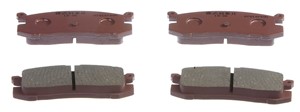 Bromsbeläggsats, Bakaxel, FORD USA,MAZDA, 3395842, E92Z2200A, F32Z2200B, GJ252648ZA, GJ872648Z, GJ872648ZA, GJY72648Z9A