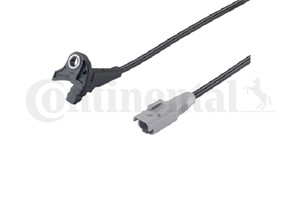 ABS-givare, Sensor, hjulvarvtal, Fram, höger eller vänster, PEUGEOT 307, 307 Break, 307 CC, 307 SW, 0000454588, 454588, 9644966780