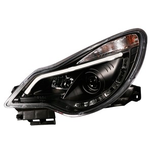 Strålkastare, Fram, OPEL CORSA D