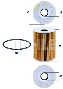 Oljefilter, CHRYSLER,JEEP,MERCEDES-BENZ, 05175571AA, 5175571AA, 6421800009, 6421800010, 6421840025, 71775177, A6421800009, A6421800010,