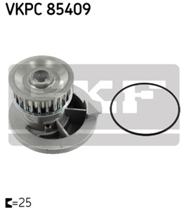 Vattenpump, CHEVROLET,OPEL,VAUXHALL, 13 34 054, 90444123, R1160031
