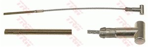 Vajer, parkeringsbroms, Fram, CHEVROLET,OPEL,VAUXHALL, 5 22 550, 5 22 551, 90127937, 9127540, 9127937