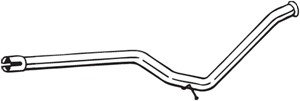 Avgasrör, Mitt, KIA PICANTO, 2861007100, 2861007101, 2861007102, 2861007500, 2861007501