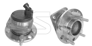 Hjullagersats, Bakaxel, FORD MONDEO III, MONDEO Sedan III, MONDEO Turnier III, JAGUAR X-TYPE I, X-TYPE Kombi I, 1115019, 1124904, 133288