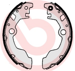 Bromsbackar, sats, Bak, SUBARU REX III, VIVIO, 26214KA030, 26214KA080, 26290KA080, 26290KA090, 26290KA100, 26290KA130, 26290KA140, 26290
