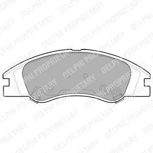 Bromsbeläggsats, Framaxel, KIA CERATO Halvkombi I, CERATO KOUP II, CERATO Sedan I, CERATO Sedan II, 58101-1MA00, 581011MA01, 58101-2FA10