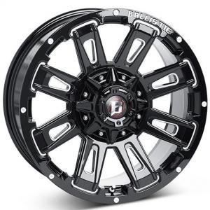 Ballistic Ravage Black 9x18 5/135 ET12 B87.1