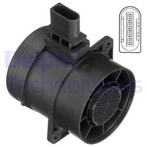 Luftmassemätare, CHRYSLER,JEEP,MERCEDES-BENZ,VW, 000 0943 248, 0000942248, 2E0 906 461C, 2E0906461, 530136733AA, 53013673AA, A000 0943 2