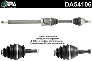 Drivaxel, framaxel höger, MERCEDES-BENZ A-KLASS [W169], B-KLASS Sports Tourer [W245], 1693601572, 1693603272, 1693603472, 1693605672, 16