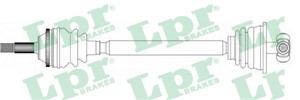 Drivaxel, framaxel vänster, RENAULT MEGANE I, MEGANE Cabriolet I, MEGANE Classic I, MEGANE Coach I, 7701352471