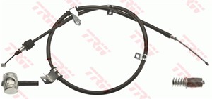 Vajer, parkeringsbroms, Bak, Höger bak, Höger, HYUNDAI MATRIX, 59770-17010