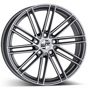 MAK Leipzigt Gunmetal Machined Face 10.5x20 5/130 ET55 B71.6