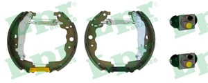Bromsbackar, sats, Bakaxel, DACIA,MERCEDES-BENZ,RENAULT, 4154200320, 440207408R, 440209423R, 6001549703, 6001549704, 7701210108, 7701210