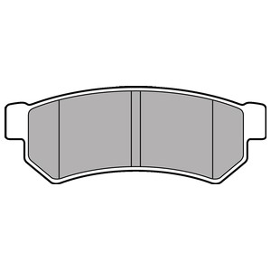 Bromsbeläggsats, Bakaxel, CHEVROLET,DAEWOO,MITSUBISHI, 4605A998, 4605B805, 4605B914, 96800089