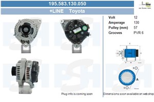 Generator, LEXUS RX, 2706020180, 2706020190