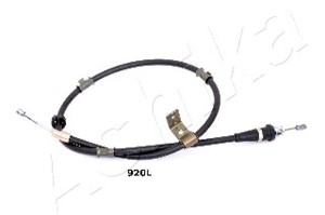 Vajer, parkeringsbroms, Vänster bak, JEEP GRAND CHEROKEE II, 52128119AD, 52128119AE