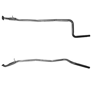 Avgasrör, Mitt, FORD FIESTA V, FUSION, MAZDA 2, 1140450, 1141303, 1557454, 4940370, C20140500
