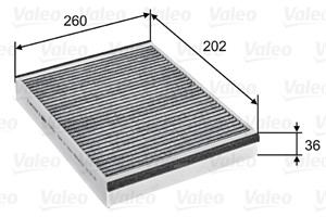 Kupefilter, FORD,VOLVO, 1709013, 1776360, 31369455, 31404958, AV6N19G244AA