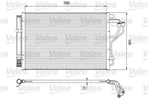 Kondensor, klimatanläggning, HYUNDAI ELANTRA Sedan V, i30, i30 Coupé, i30 Kombi, KIA CEE'D, CEE'D Sportswagon, PRO CEE'D, 976063X000, 97