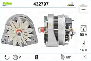 Generator, PORSCHE 928, 928 603 114 01, 928 603 114 AX, 92860311400, 92860311401, 928603114AX