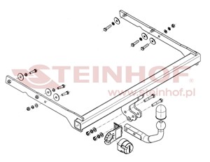 Dragkrok, Standard, FORD MONDEO Turnier IV