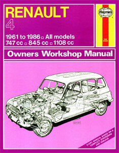 Haynes Reparationshandbok, Renault 4, Universal