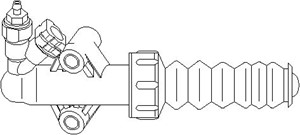 Slavcylinder, koppling, CITROËN,FIAT,PEUGEOT, 2182 16, 9635231180
