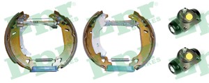 Bromsbackar, sats, Bakaxel, FIAT PUNTO, PUNTO Cabriolet, PUNTO Van, LANCIA Y, Y10, 9948202