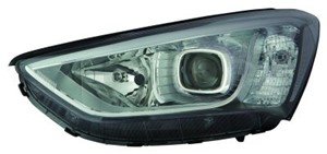 Strålkastare, Vänster, HYUNDAI SANTA FÉ III, 92101-2W110, 92101-2W116