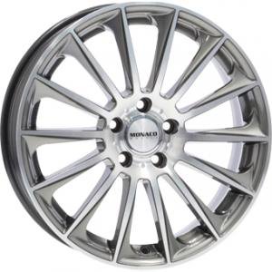 Monaco MC9 Anthracite Polish 8x18 5/112 ET35 B66.6