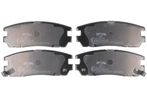 Bromsbeläggsats, Bakaxel, ISUZU,OPEL,VAUXHALL, 1605019, 1605851, 8970352660, 8970392690, 9192180, 9192181, 97035266, 97039269, 97070080