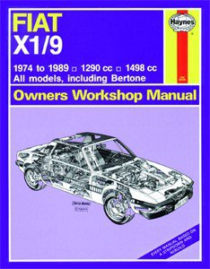 Haynes Reparationshandbok, Fiat X1/9, Universal