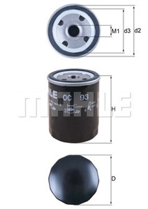 Oljefilter, BUICK,CADILLAC,CHEVROLET,OLDSMOBILE,OPEL,PONTIAC,ROVER, 0650382, 0650388, 0650389, 25010908, 25012760, 25171377, 3827069, 38