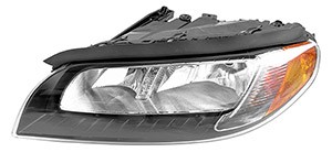 Strålkastare, Vänster, VOLVO V70 III, 30796137, 31214176, 8635077, 8693928