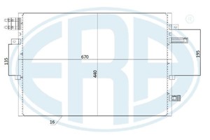 Kondensor, klimatanläggning, FORD MONDEO III, MONDEO Sedan III, MONDEO Turnier III, 1222758, 1226113, 1232654, 1671716, 2S7H-19E908-AB,
