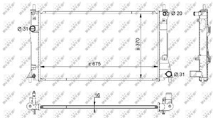 Kylare, motorkylning, MAZDA 5, 24170HA00A, LFDV15200A, LFFM15200A, LFY915SB0, LFYA15SB0