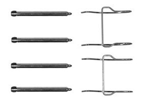Monteringssats, Framaxel, CITROËN AX, SAXO, PEUGEOT 106 I, 106 II, 106 Van Skåp/halvkombi II, 4211081, 95610810, 95619603, 95710810