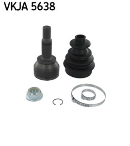 Drivknut, Framaxel, På hjulsidan, FORD FIESTA V, FIESTA Van V, FUSION, 1142787, 1537377