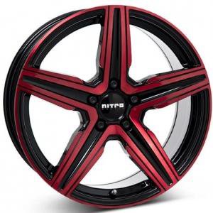 Nitro Spark Gloss Black Red 8x18 5/108 ET45 B65.1