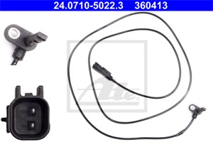 ABS-givare, Sensor, hjulvarvtal, Bakaxel höger, OPEL,VAUXHALL, 12 47 223, 12 47 798, 12 47 850, 22785574, 23136751, 23184156, 23497014