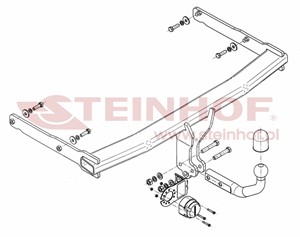 Dragkrok, Standard, AUDI A6 Allroad C7