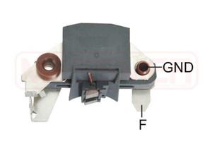 Generatorregulator, MITSUBISHI, 8173-18300, 8173-24520, A001T02871, A001T23377, A001T25191, A001T31371, A001T31699, A001T33771, A002T123