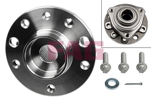 Hjullagersats, Framaxel, CHEVROLET,OPEL,VAUXHALL, 09117621, 16 03 210, 1603210, 90575809