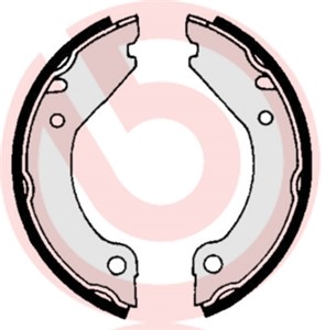 Bromsbackar, sats, Bakaxel, VOLVO, 12124286, 1229428, 12294286, 1330310, 13303102, 133031052, 27197, 271997, 2719979, 272289, 9163134