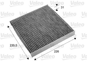 Kupefilter, HONDA ACCORD VII, ACCORD VIII, ACCORD Kombi VIII, ACCORD Tourer VII, CIVIC Sedan VIII, CR-V III, LEGEND IV, 80292SFY003, 802