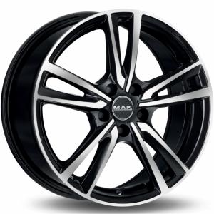 MAK Icona Black Machined Face 6x15 5/98 ET37.5 B58.1