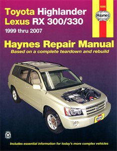 Haynes Reparationshandbok, Toyota Highlander, Universal