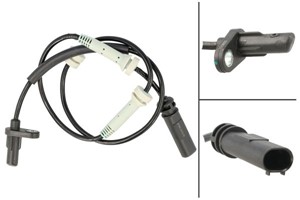 ABS-givare, Sensor, hjulvarvtal, Fram, höger eller vänster, BMW, 34 52 6 783 051, 34 52 6 869 321, 6 783 051, 6 869 321