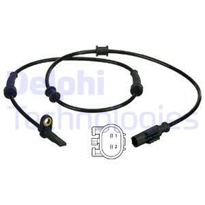 ABS-givare, Sensor, hjulvarvtal, Bakaxel, Höger, Vänster, CITROËN,FIAT,PEUGEOT, 1643705480, 4545.H2, 4545F8, 51764254, 51782787, 5180131